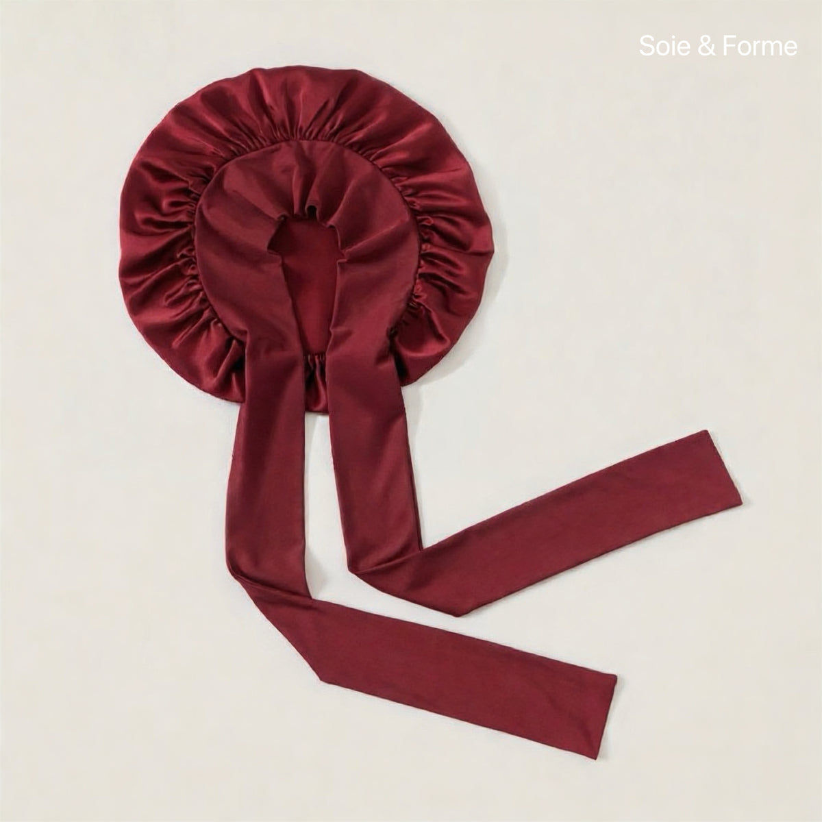 100% Mulberry Silk Sleep Bonnet — Long Ties