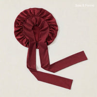 100% Mulberry Silk Sleep Bonnet — Long Ties