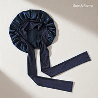 100% Mulberry Silk Sleep Bonnet — Long Ties