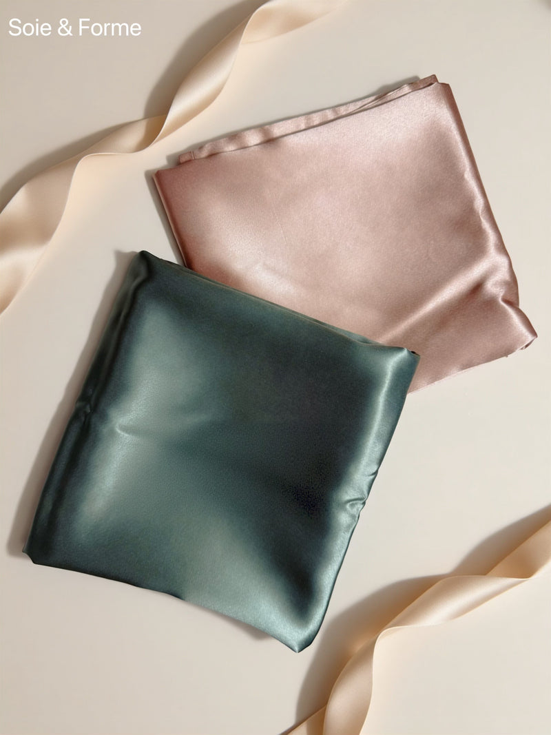 Lyocell-Silk Pillowcase — Standard Size